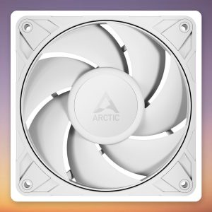 Arctic P12 Pro PST 120 mm PWM Fan, White, Single Pack