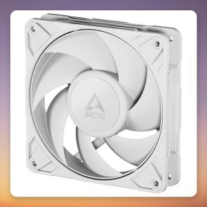 Arctic P12 Pro PST 120 mm PWM Fan, White, Single Pack