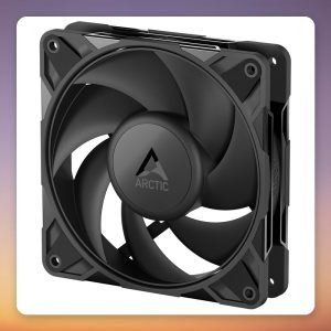 Arctic P12 Pro PST CO 120 mm PWM Case Fan, Black, Single Pack