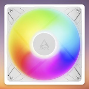 Arctic P14 Pro A-RGB 140 mm PWM Fan, White, 400-2500 RPM, Single Pack