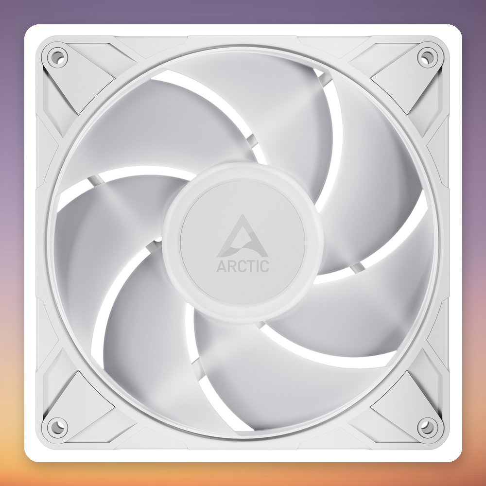 Arctic P14 Pro A-RGB 140 mm PWM Fan, White, 400-2500 RPM, Single Pack – image 2