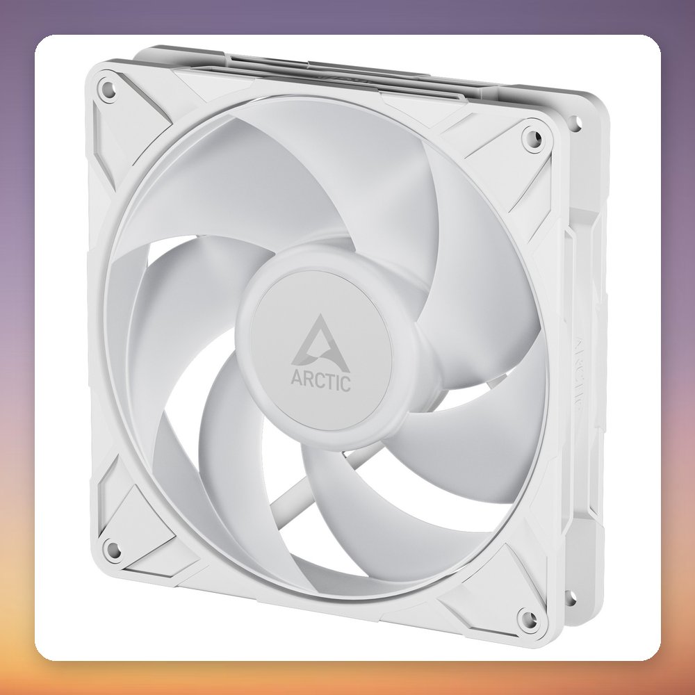 Arctic P14 Pro A-RGB 140 mm PWM Fan, White, 400-2500 RPM, Single Pack – image 3