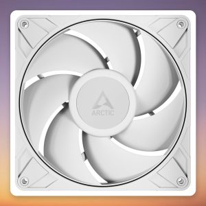Arctic P14 Pro PST 140 mm PWM Case Fan, White, Single Pack