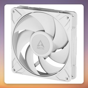 Arctic P14 Pro PST 140 mm PWM Case Fan, White, Single Pack