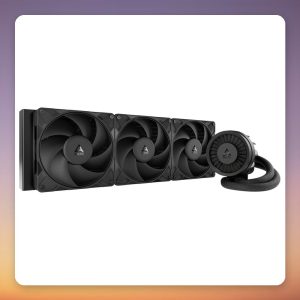 Arctic Liquid Freezer III Pro 420 AIO CPU Water Cooler, 3x 140 mm, Black