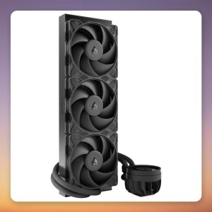 Arctic Liquid Freezer III Pro 420 AIO CPU Water Cooler, 3x 140 mm, Black