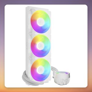 Arctic Liquid Freezer III Pro 420 A-RGB 420 mm AIO CPU Water Cooler, White