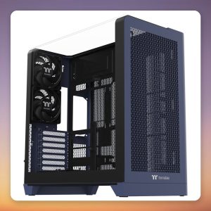 Thermaltake View 390 Air Future Dusk Mid Tower ATX Case, Violet, Tempered Glass