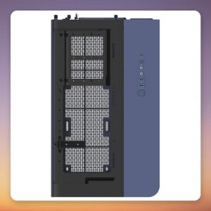 Thermaltake View 390 Air Future Dusk Mid Tower ATX Case, Violet, Tempered Glass