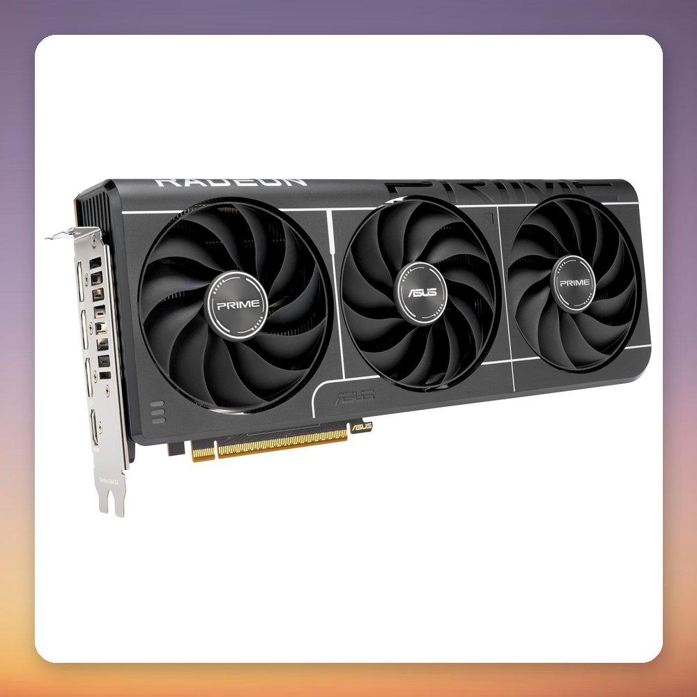 ASUS Prime Radeon RX 9070 OC EVO 16 GB GDDR6 Graphics Card, Triple Fan – image 2