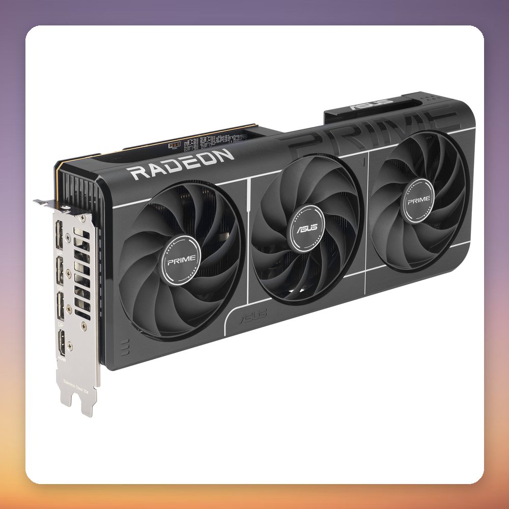 ASUS Prime Radeon RX 9070 OC EVO 16 GB GDDR6 Graphics Card, Triple Fan – image 3