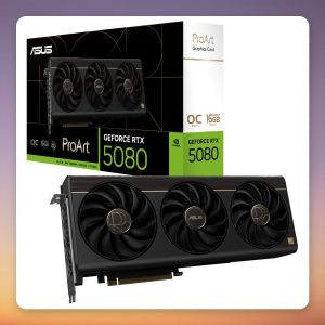 ASUS ProArt GeForce RTX 5080 OC 16 GB GDDR7 Graphics Card, 2.5-Slot
