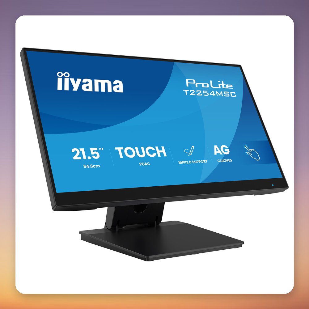 Iiyama ProLite T2254MSC-B2AG 21.5" Full HD IPS 10-Point Touchscreen Monitor, 100 Hz – image 4