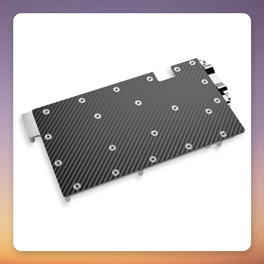 Alphacool ES RTX 5090 Reference 1-Slot Water Block REV1, Black/Transparent with Backplate – image 2