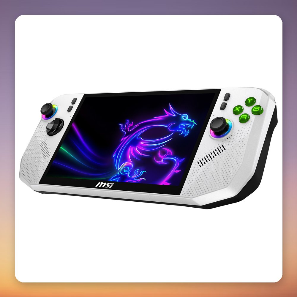MSI Claw A8 Polar Tempest Handheld Console, Ryzen Z2 Extreme, 24 GB, 1 TB, 8" 120 Hz – image 5