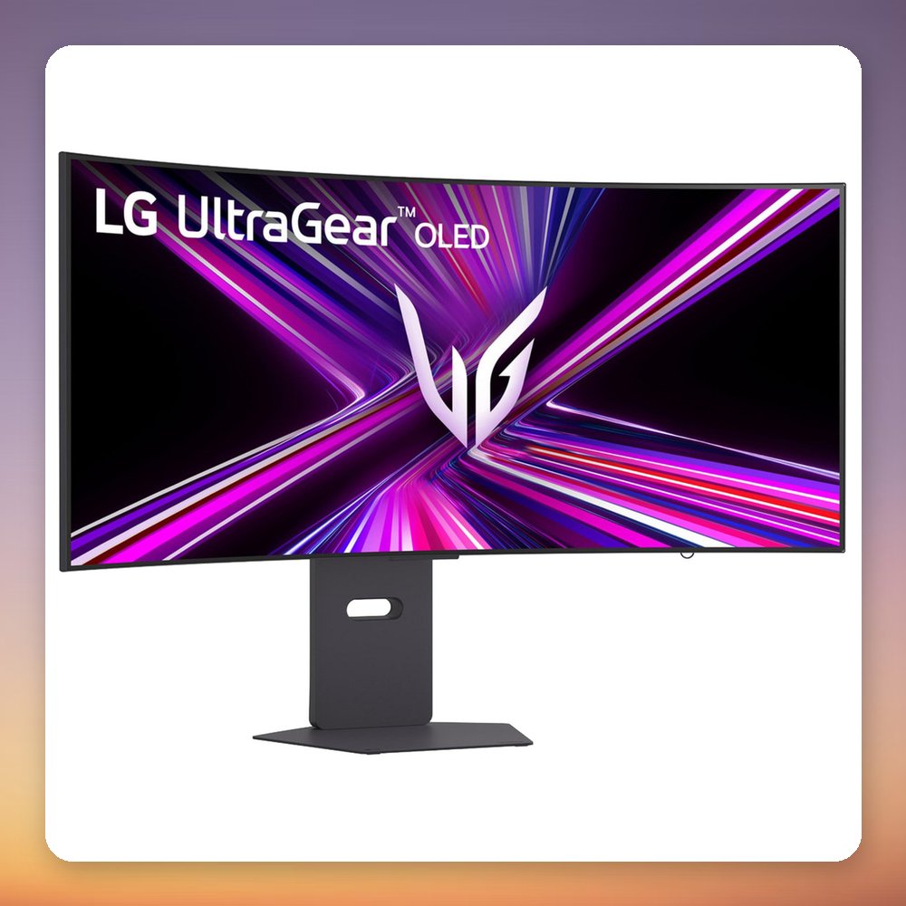 LG UltraGear 39GX900A-B 39" UltraWide WQHD OLED Gaming Monitor, 240 Hz, 800R Curved
