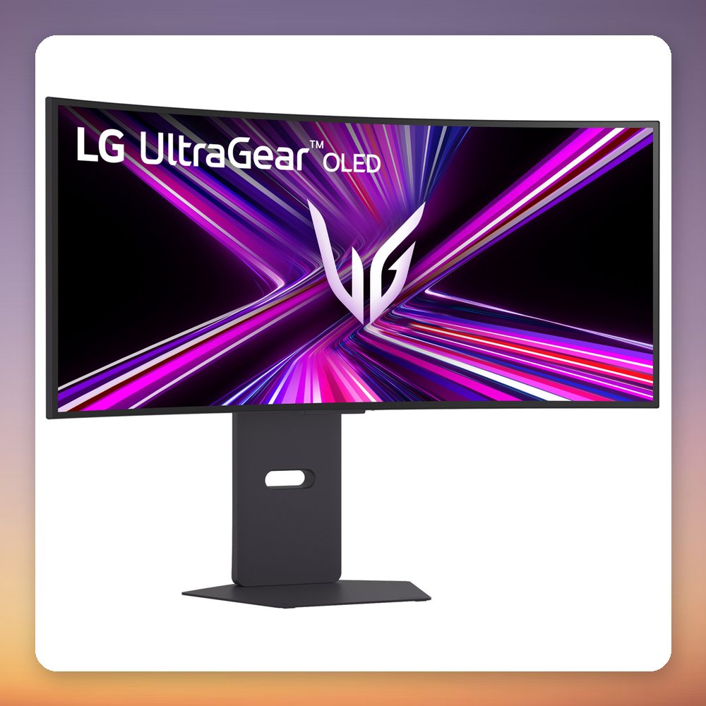 LG UltraGear 34GX900A-B 34" WQHD 240Hz Curved OLED Gaming Monitor – image 2