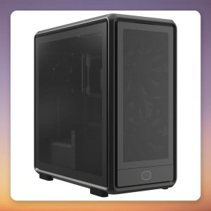 Cooler Master MasterFrame 600 Mesh ARGB E-ATX Mid Tower Case, Black, Tempered Glass