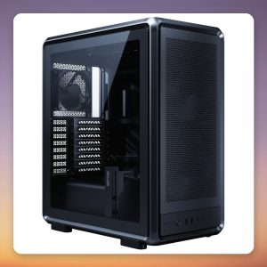 Cooler Master MasterFrame 500 Mesh E-ATX Mid Tower Case, Black, Tempered Glass
