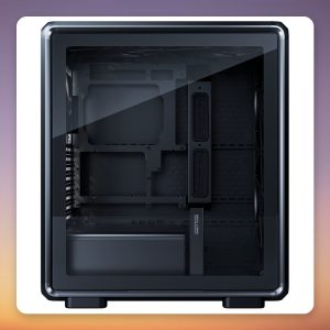 Cooler Master MasterFrame 500 Mesh E-ATX Mid Tower Case, Black, Tempered Glass