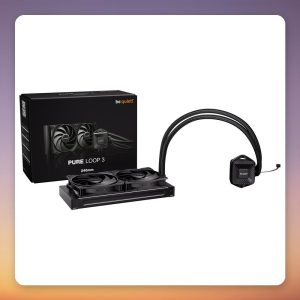 be quiet! Pure Loop 3 240mm AIO Liquid CPU Cooler, Black