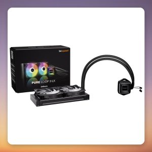 be quiet! Pure Loop 3 LX 240mm AIO Liquid CPU Cooler, ARGB, Black