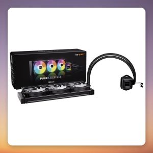 be quiet! Pure Loop 3 LX 360mm AIO Liquid CPU Cooler, ARGB, Black