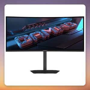 GigaByte GS34WQCA 34″ WQHD Curved Gaming Monitor, 120 Hz, VA, 1500R, FreeSync Premium