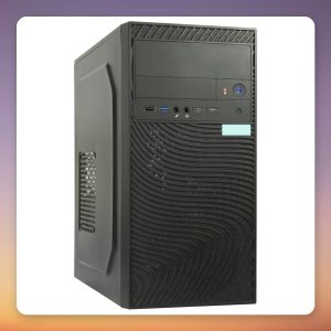 Inter-Tech IT-6516 Ripple µATX Mini-Tower Case, Black, USB-C 10 Gbps