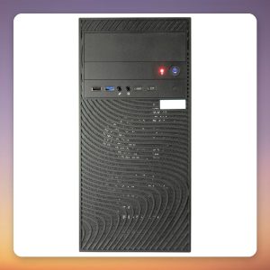 Inter-Tech IT-6516 Ripple µATX Mini-Tower Case, Black, USB-C 10 Gbps