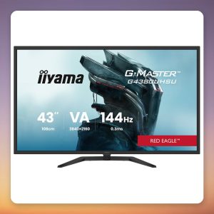 Iiyama G-Master G4380UHSU-B2 Red Eagle 42.5″ 4K UHD 144Hz VA Gaming Monitor