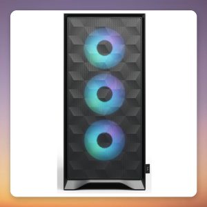 Fractal Design Pop 2 Air TG RGB ATX Mid Tower Case, Black, 3x 120 mm Fans