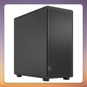 Fractal Design Epoch XL Solid E-ATX Midi Tower Case, Black, 3x 140 mm Fans