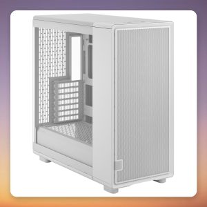 Fractal Design Epoch XL TG Clear Tint E-ATX Mid Tower Case, White, 3x 140 mm Fans