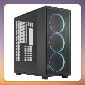 Fractal Design Epoch XL TG RGB Light Tint E-ATX Mid Tower Case, Black