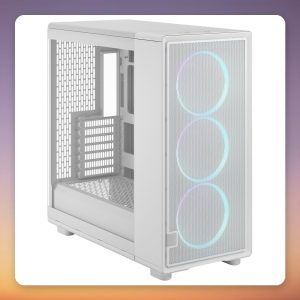 Fractal Design Epoch XL TG RGB Mid-Tower Case, E-ATX, White, Tempered Glass