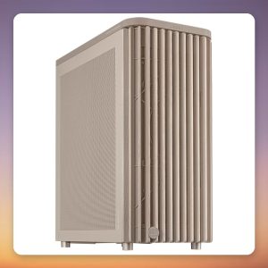 Asus ProArt PA401 Wood Mesh ATX Mid Tower Case, Beige, 2x 160 mm Fans