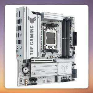 Asus TUF Gaming B850M-Plus WiFi 7 White AM5 Micro ATX Motherboard