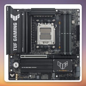 Asus TUF Gaming B850M-Plus II AM5 Micro ATX Motherboard, AMD B850, DDR5, PCIe 5.0