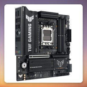Asus TUF Gaming B850M-Plus II AM5 Micro ATX Motherboard, AMD B850, DDR5, PCIe 5.0