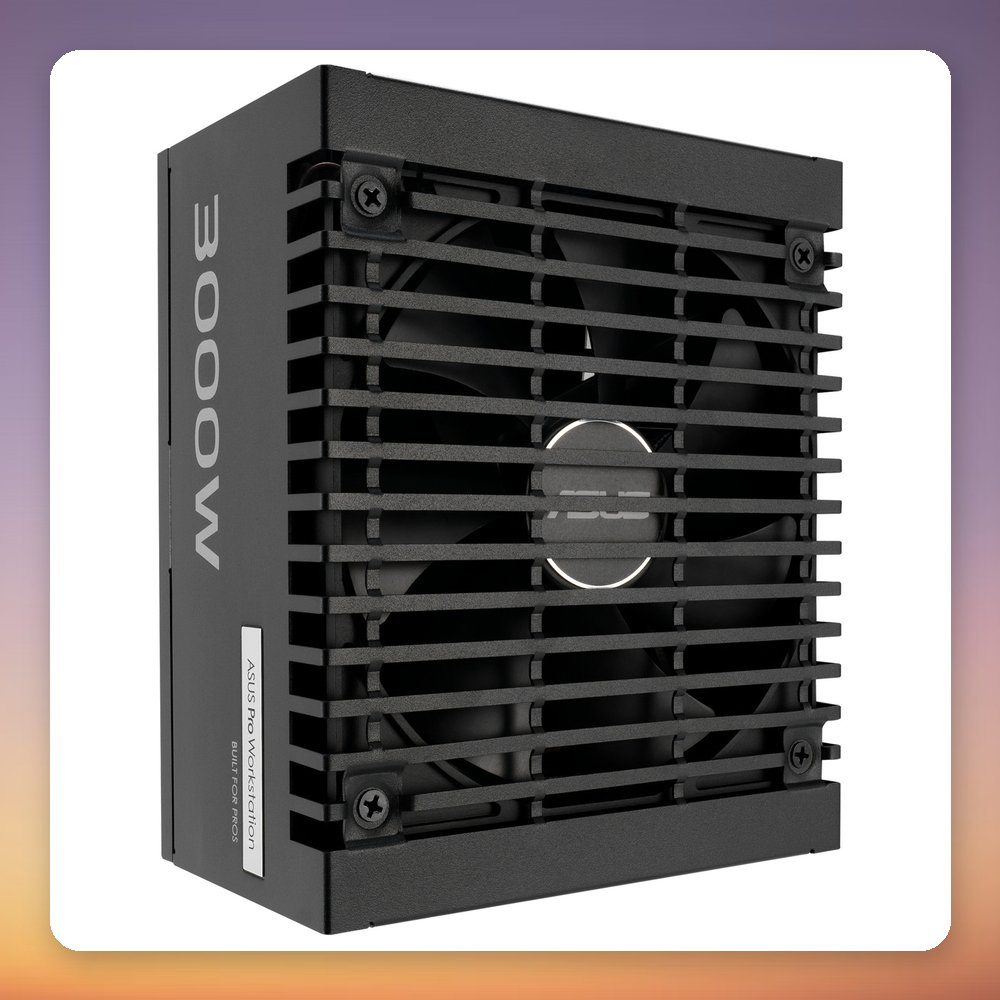 Asus Pro WS 3000W Platinum (PRO-WS-3000P) 3000W 80 PLUS Platinum Fully Modular ATX 3.1 PSU – image 3