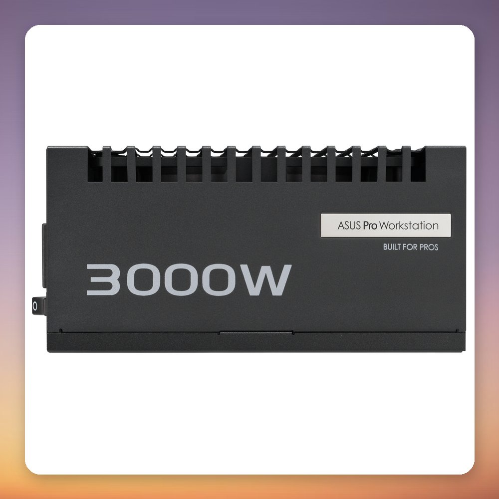 Asus Pro WS 3000W Platinum (PRO-WS-3000P) 3000W 80 PLUS Platinum Fully Modular ATX 3.1 PSU – image 5