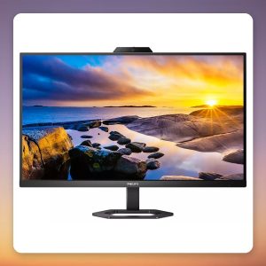 Philips 27E1N5600HE 27" QHD IPS Monitor, 75 Hz, 5 MP Webcam, USB-C 65W