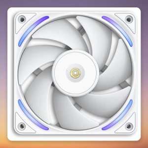 NZXT Performance Fan F120X 120 mm RGB PWM Case Fan, White, 104 CFM
