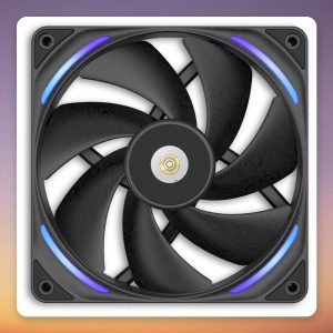 NZXT Performance Fan F140X 140 mm PWM RGB Case Fan, Black