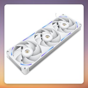 NZXT Performance Fan F360X 3x 120 mm RGB PWM Fan Set, White