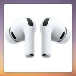 Apple AirPods Pro 3 True Wireless Earbuds, Active Noise Cancelling, MagSafe USB-C, White