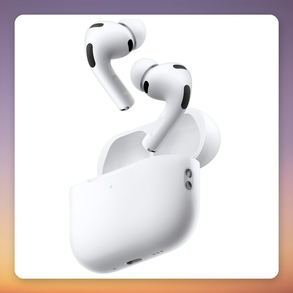 Apple AirPods Pro 3 True Wireless Earbuds, Active Noise Cancelling, MagSafe USB-C, White – image 2