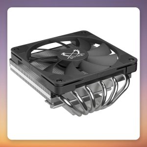 Scythe Big Shuriken 4 120 mm Low-Profile CPU Cooler, 6 Heatpipes, 67 mm Height