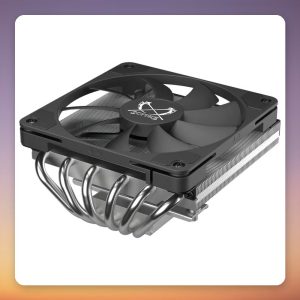 Scythe Big Shuriken 4 120 mm Low-Profile CPU Cooler, 6 Heatpipes, 67 mm Height